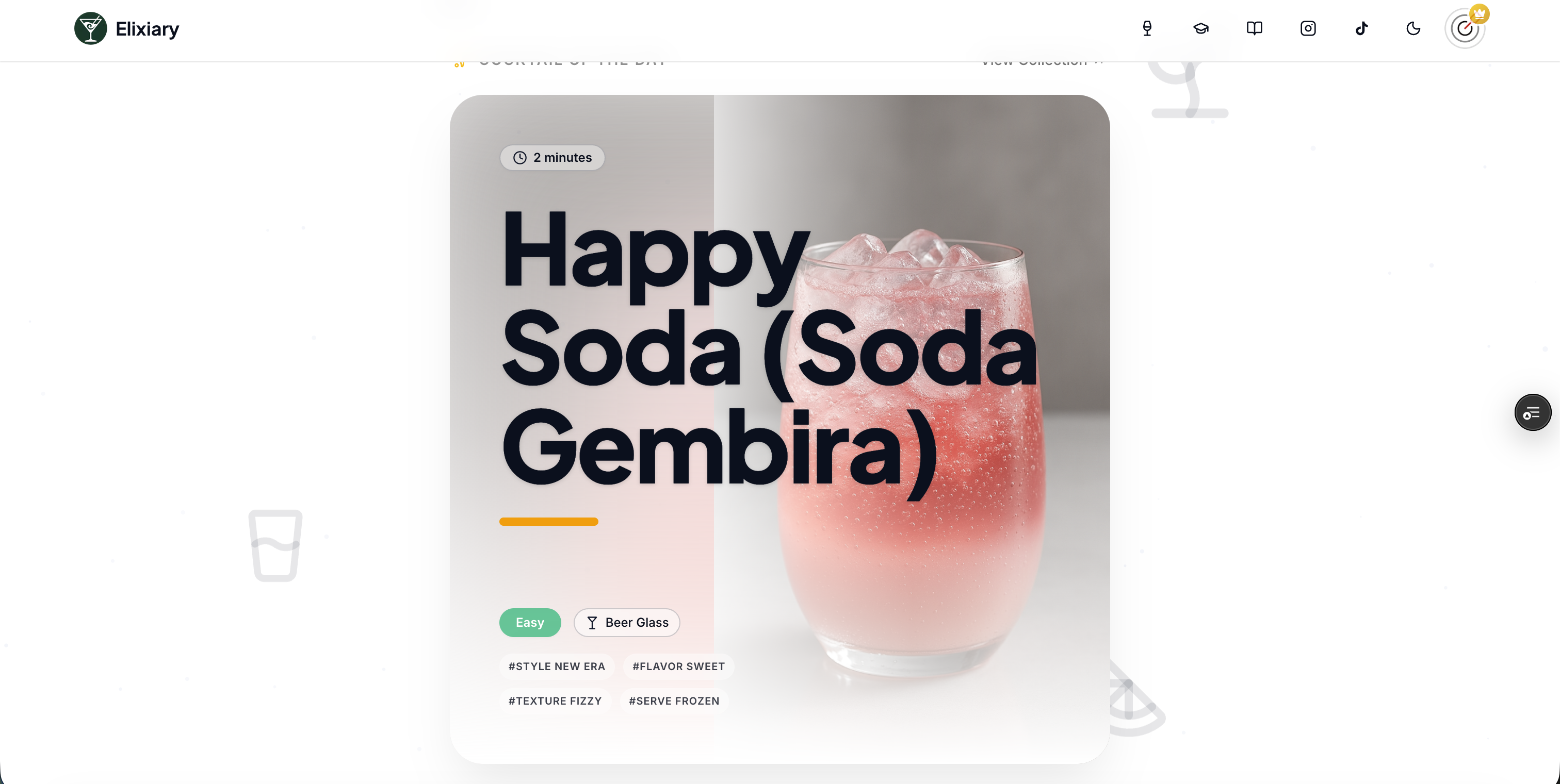 Featured Cocktail Highlight